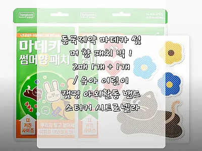 동국제약 마데카 썸머 향 패치 빅 1 관련 이미지 1